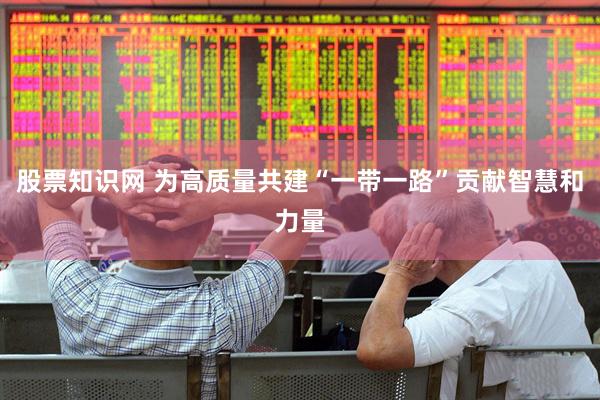 股票知识网 为高质量共建“一带一路”贡献智慧和力量